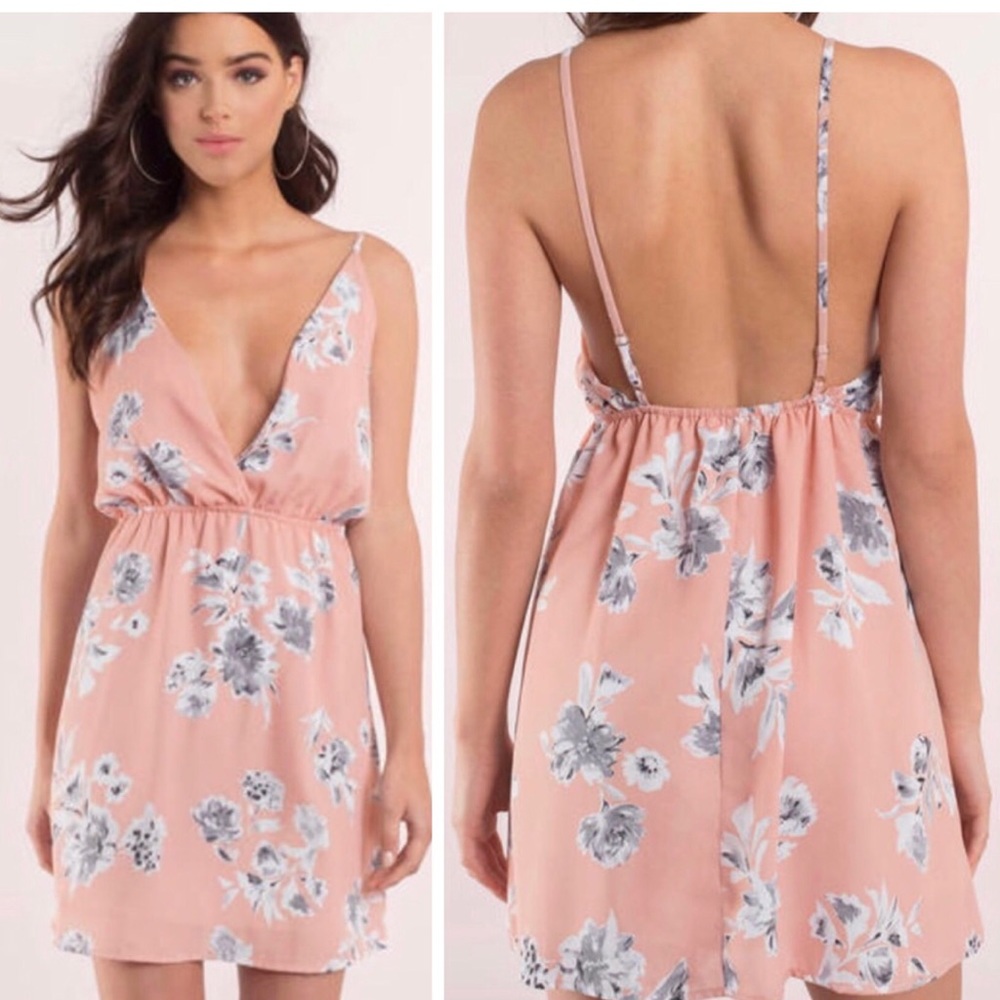 TOBI Open Back Dress